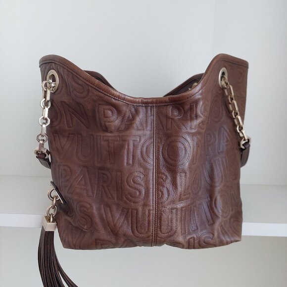 Louis Vuitton Paris Whisper Souple Monogram Leather Bag - Picture 8 of 16